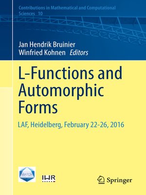 cover image of L-Functions and Automorphic Forms